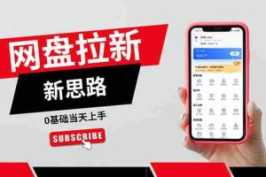 （11784期）一天赚5000的秘密，网盘推广零基础操作，私域赚钱法，0基础当天上手