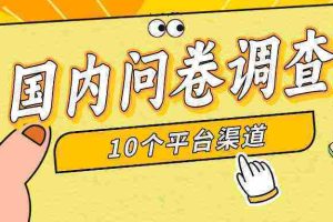（9732期）简单选题问卷调查，每天12张，新手小白无压力，不需要经验