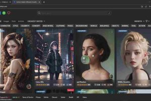 （8765期）利用Stable Diffusion创建动漫艺术图像使用AI绘画赚钱-中英字幕