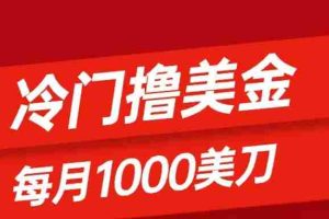 （8299期）冷门撸美金项目：只需无脑发帖子，每月1000刀，小白轻松掌握