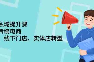 （2243期）财商私域提升课，帮助传统电商、微商、线下门店、实体店转型