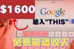 （3517期）利用谷歌搜索特殊关键字赚钱项目，简单操作即可轻松赚1600+美元