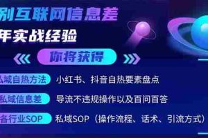 （14212期）2025最新流量玩法出炉，无视平台风控，小红书暴利引流打法，日引流1000＋