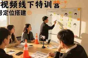 （15707期）短视频线下特训营：账号定位搭建/口播号拍摄剪辑/直播间流量入口/变现实战