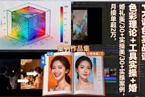 (16336期)PR调色实战课:色彩理论+工具实操+婚礼医美/30+实操案例,月接单超2万